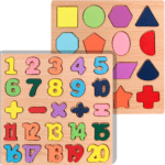 Numbers puzzle - Shapes puzzle